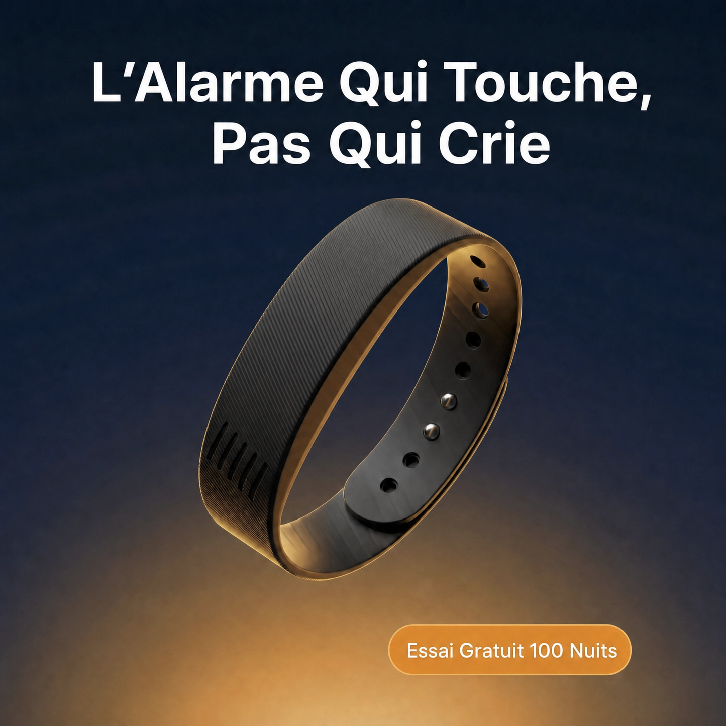 Auralis - Bracelet réveil à vibration silencieuse